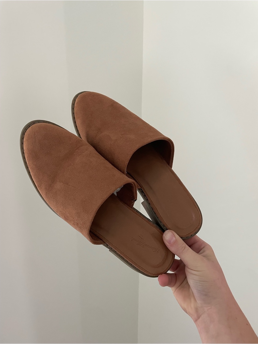Universal Thread Brown Suede Mules